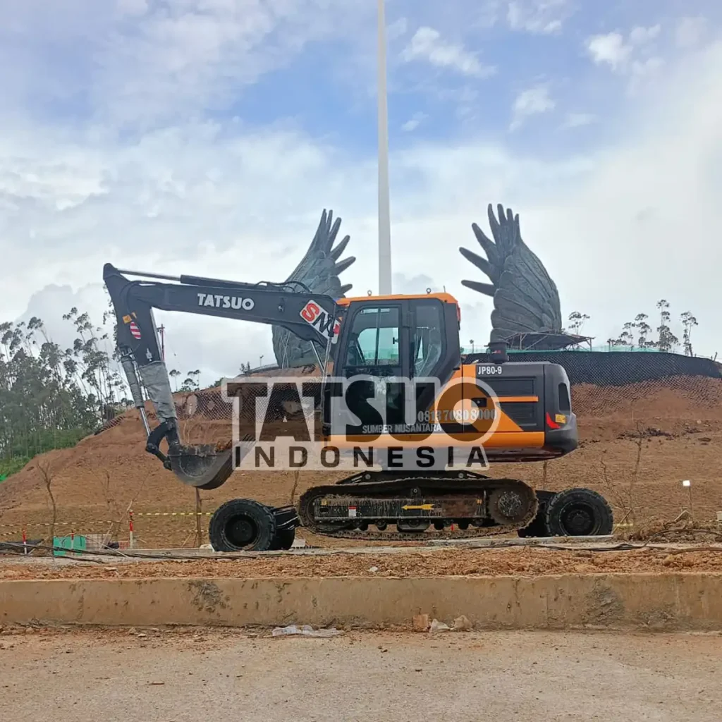 Wheel Crawler Excavator Jadi Bagian Penting Pembangunan IKN