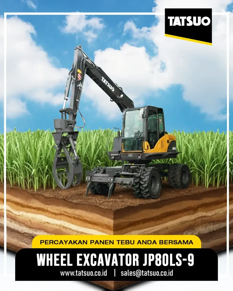 Panen Tebu dengan Tatsuo JP80LS-9 Grapple