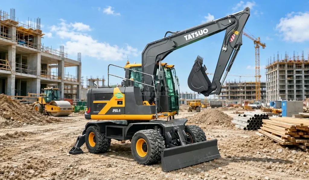 Jual Wheel Excavator Tatsuo JP80L-9