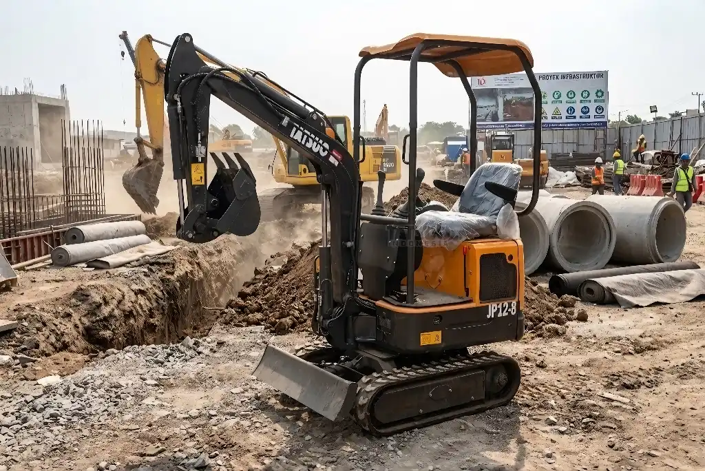 Mini Crawler Excavator Tatsuo JP12-8
